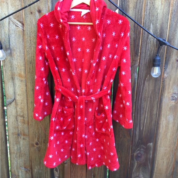 Bear Ears Cat & Jack Medium (7-8) child’s robe with hood. - Picture 2 of 7